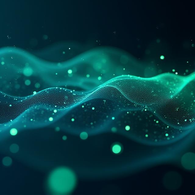 Abstract digital representation of flowing automated workflows